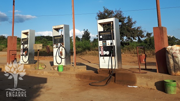 gas station in africa
